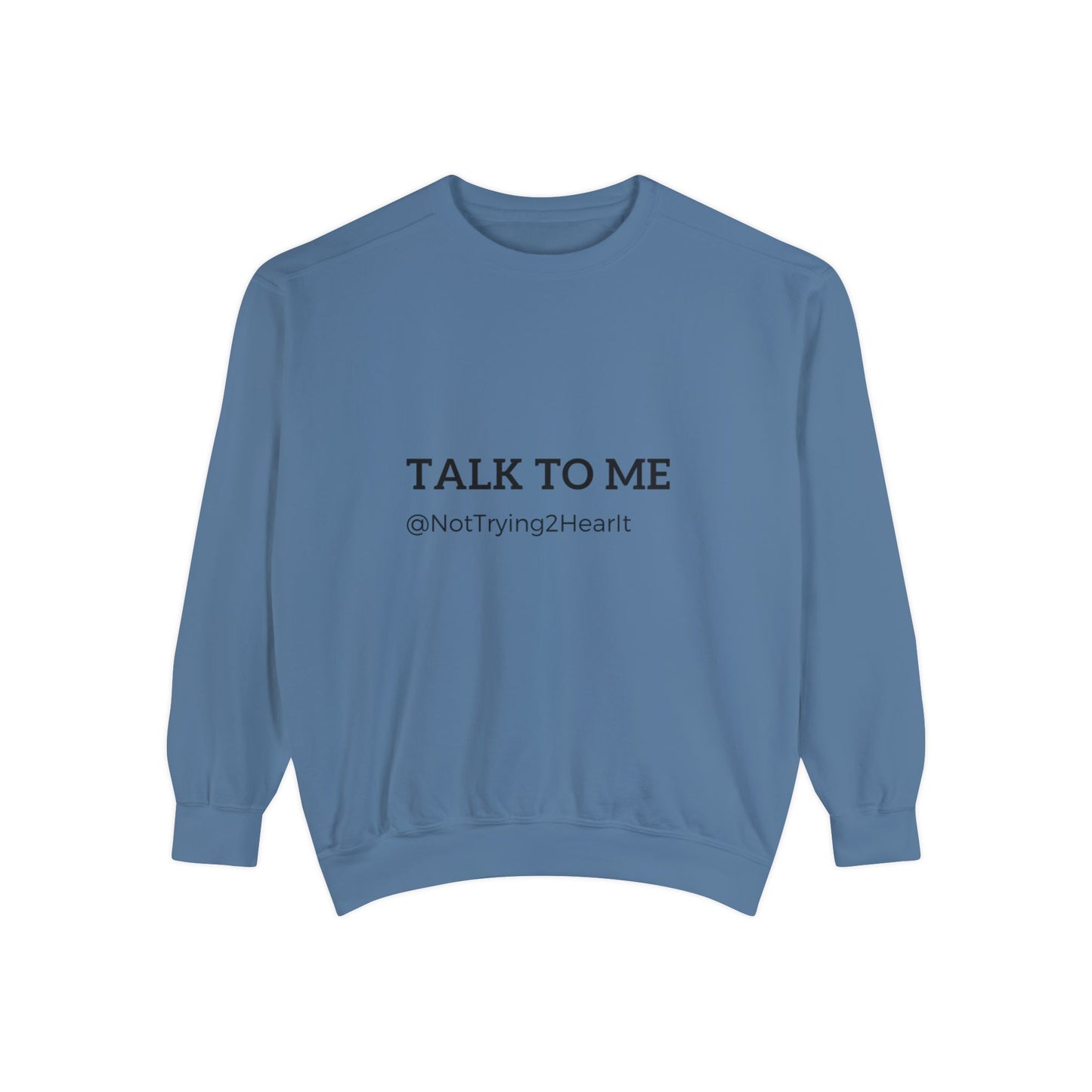 Unisex Garment-Dyed Sweatshirt