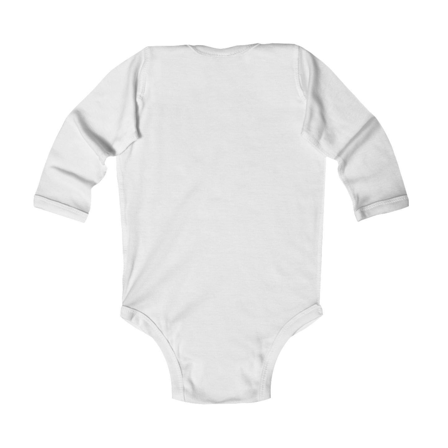 Cute Monkey "Hug Please!" Infant Long Sleeve Bodysuit