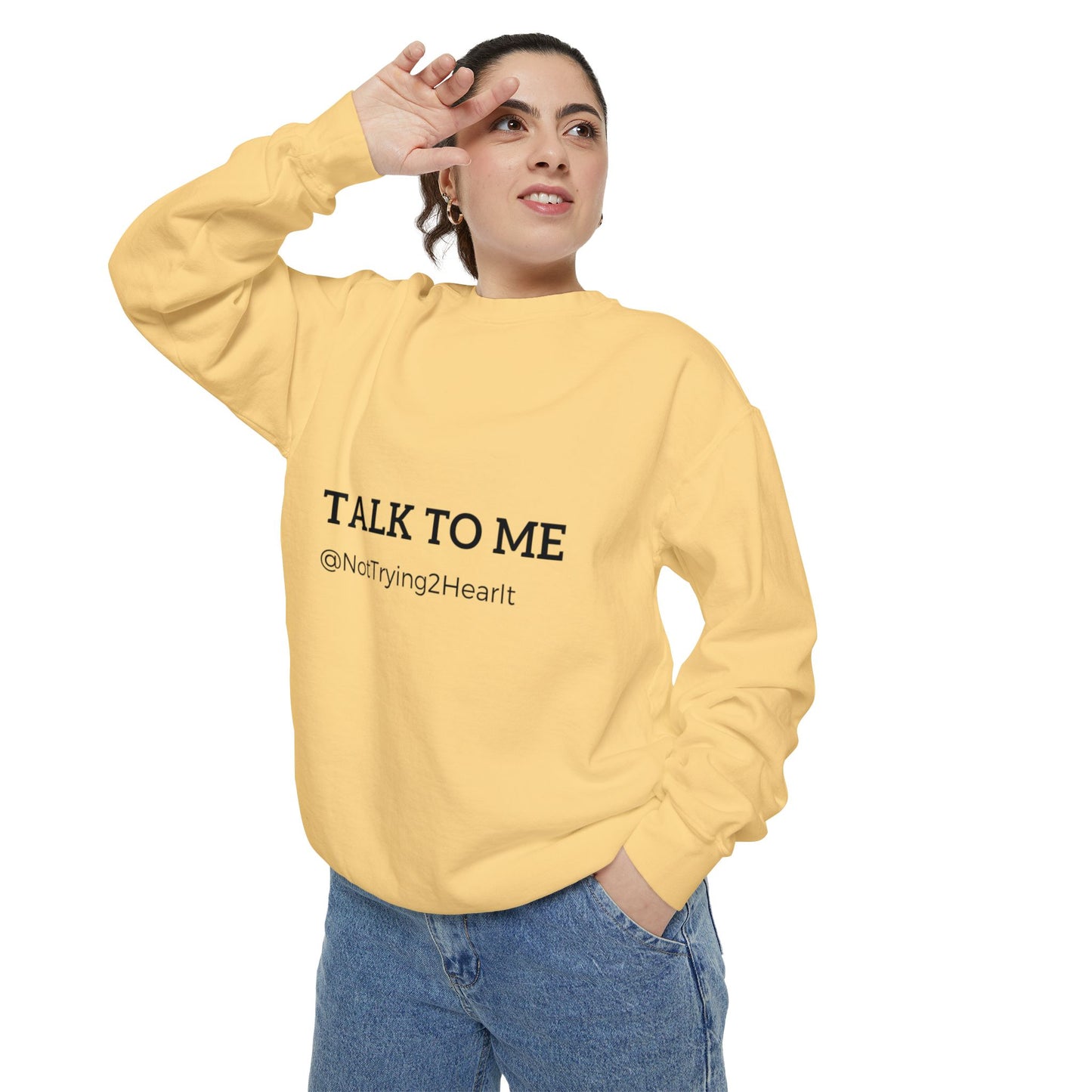 Unisex Garment-Dyed Sweatshirt