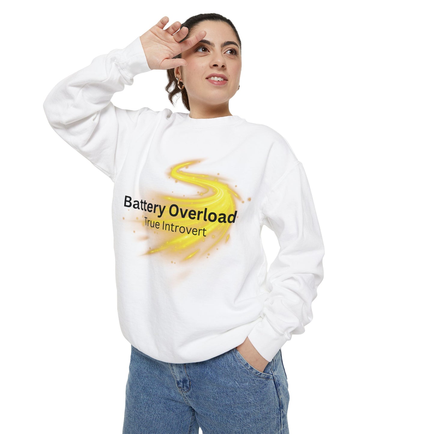 Unisex Garment-Dyed Sweatshirt