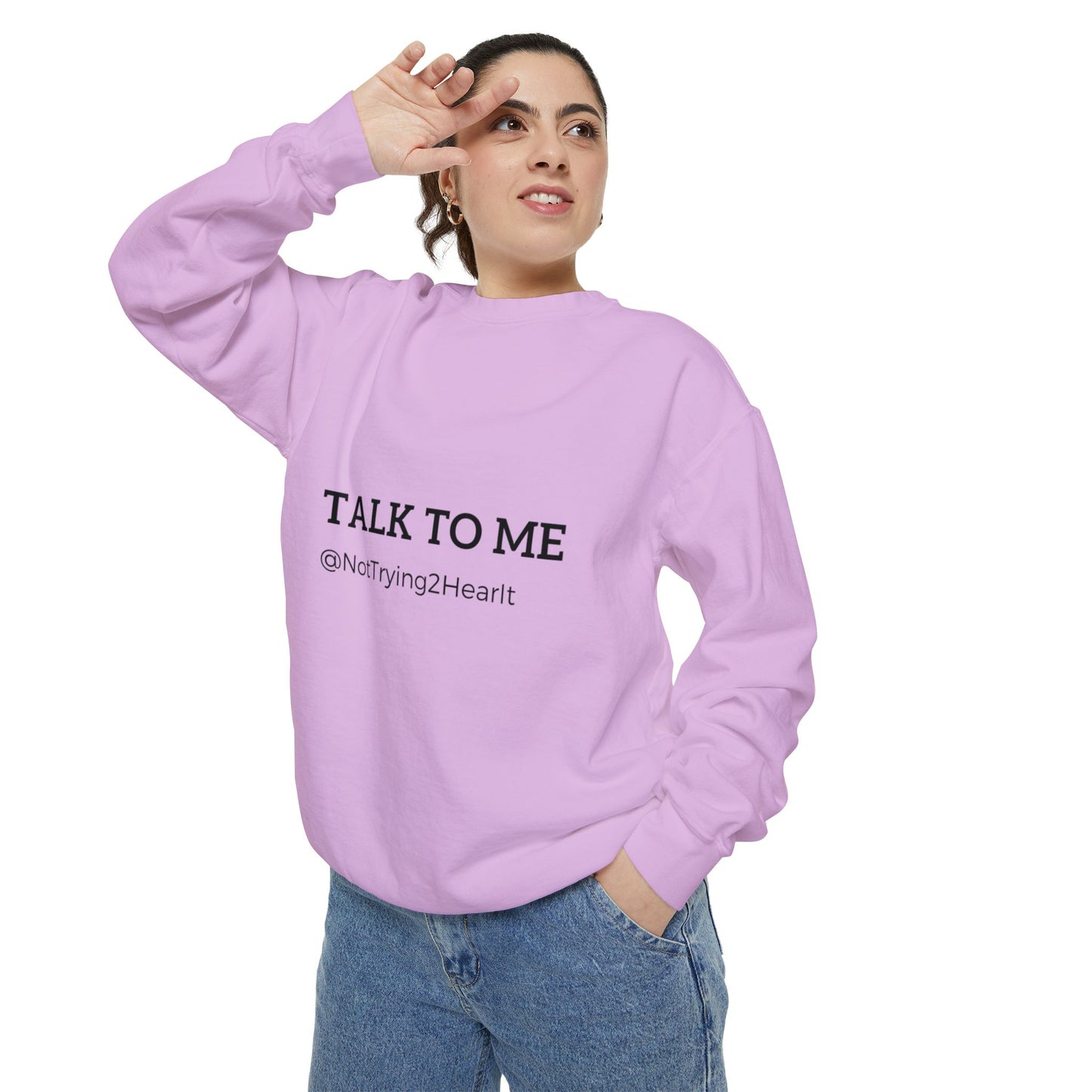 Unisex Garment-Dyed Sweatshirt