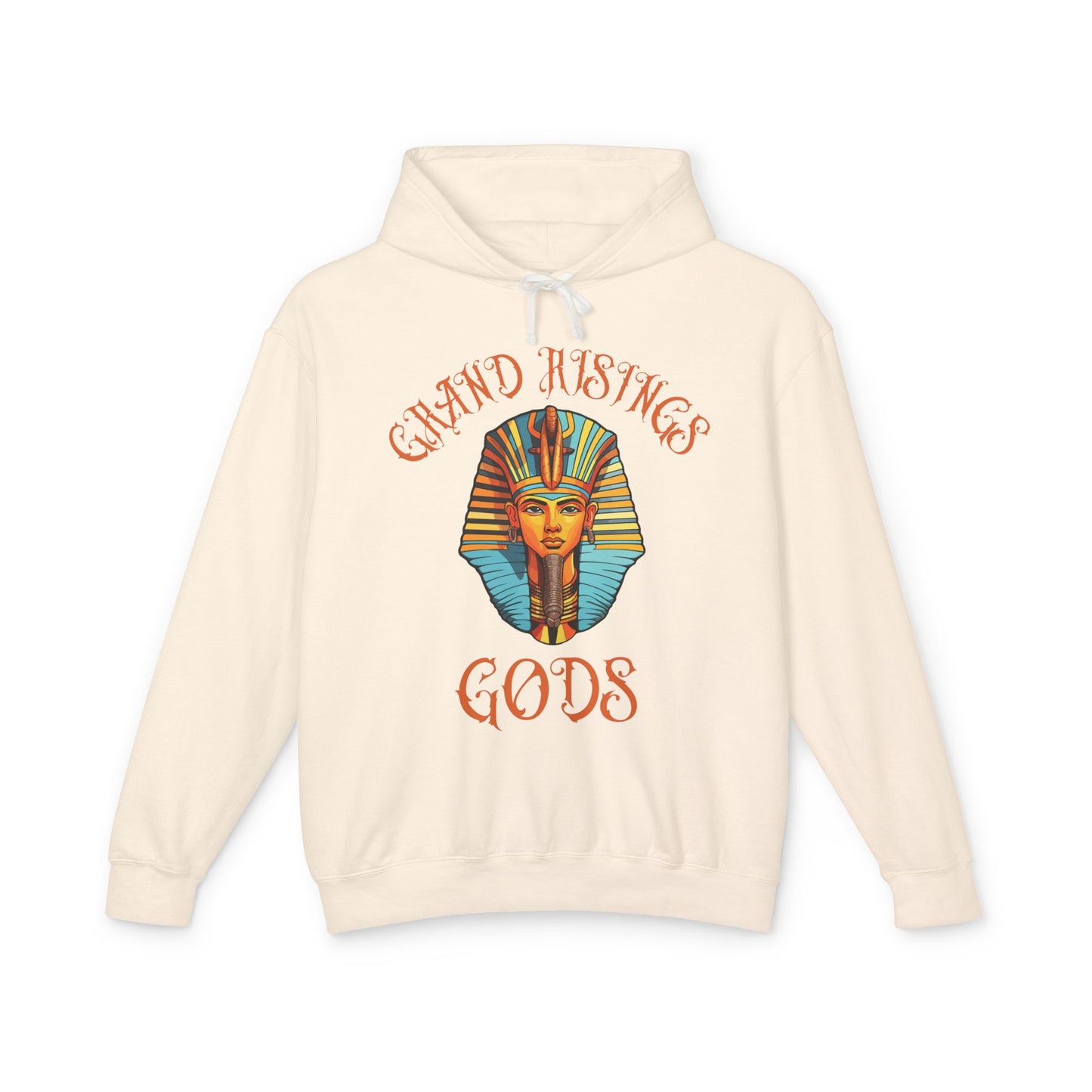 Grand Risings Gods Unisex Lightweight Hooded Sweatshirt - Spiritual & Stylish Hoodie for Everyday Wear