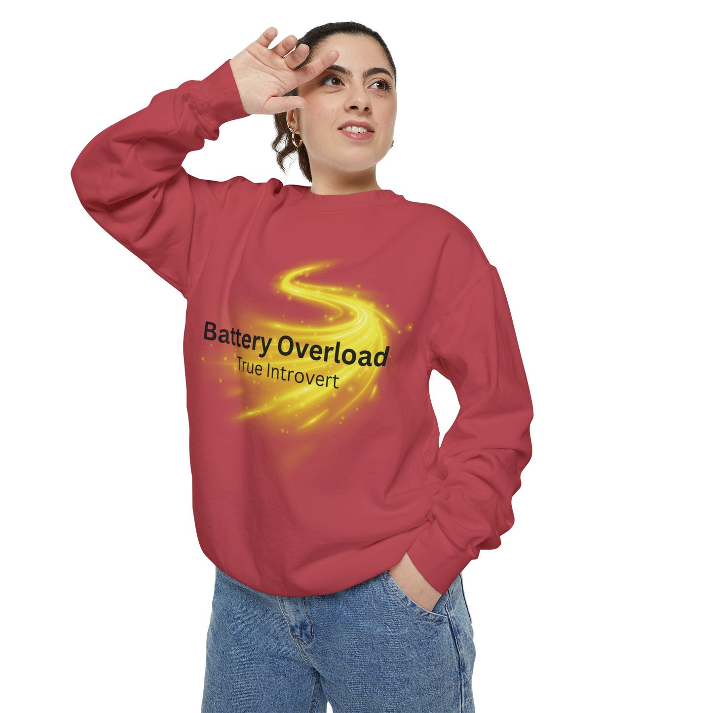 Unisex Garment-Dyed Sweatshirt