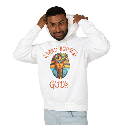 Grand Risings Gods Unisex Lightweight Hooded Sweatshirt - Spiritual & Stylish Hoodie for Everyday Wear