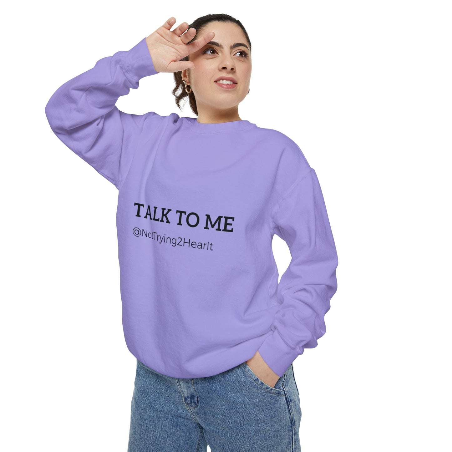 Unisex Garment-Dyed Sweatshirt