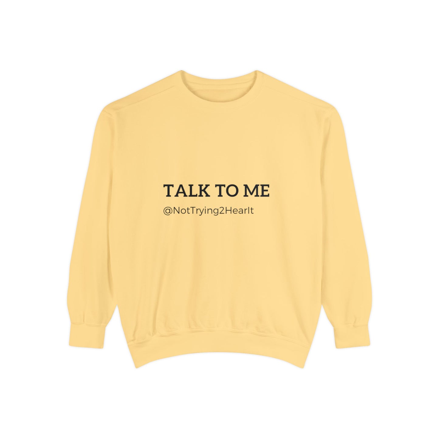 Unisex Garment-Dyed Sweatshirt