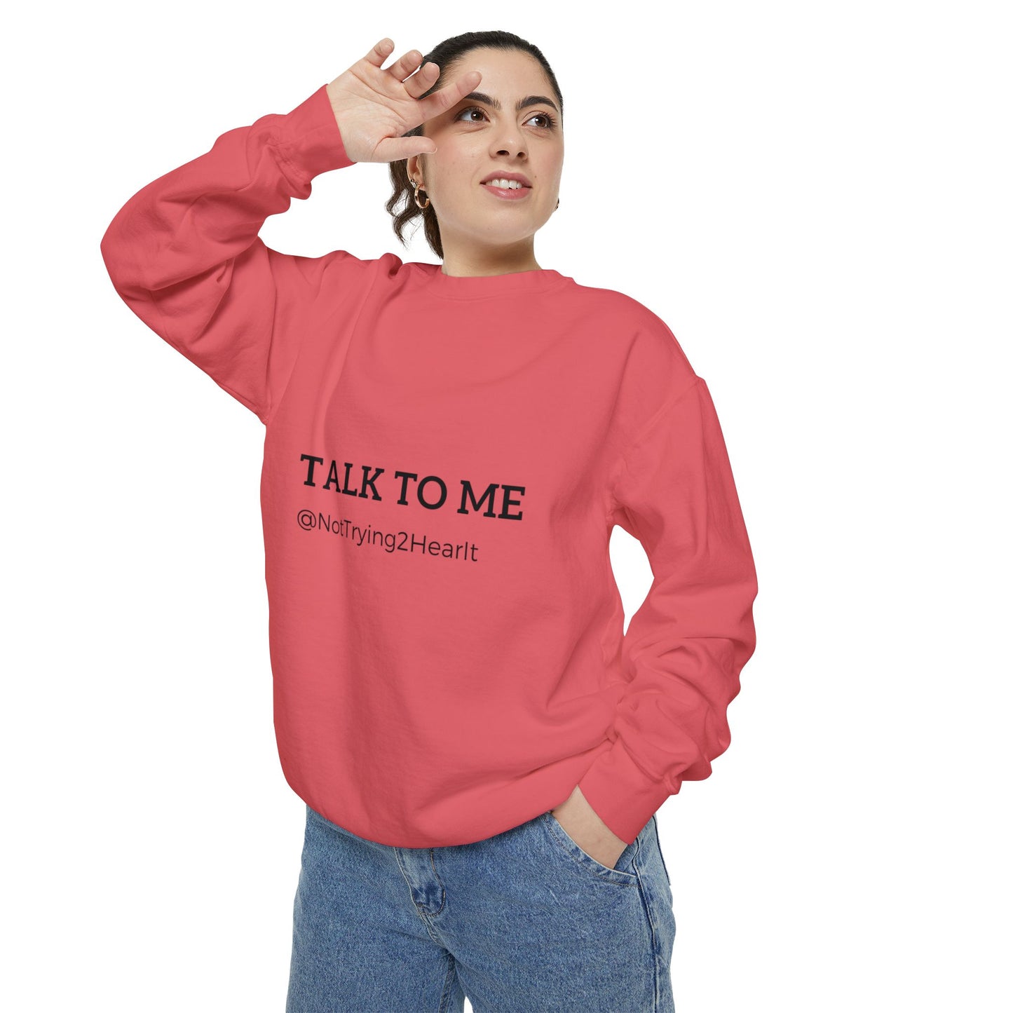 Unisex Garment-Dyed Sweatshirt