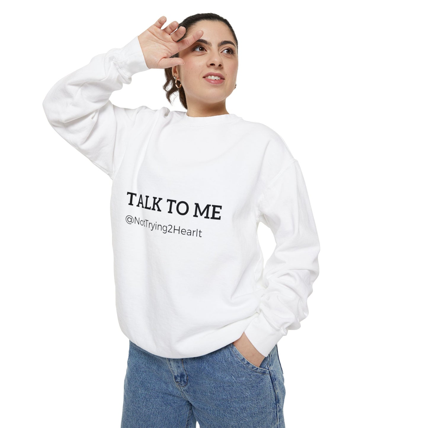 Unisex Garment-Dyed Sweatshirt