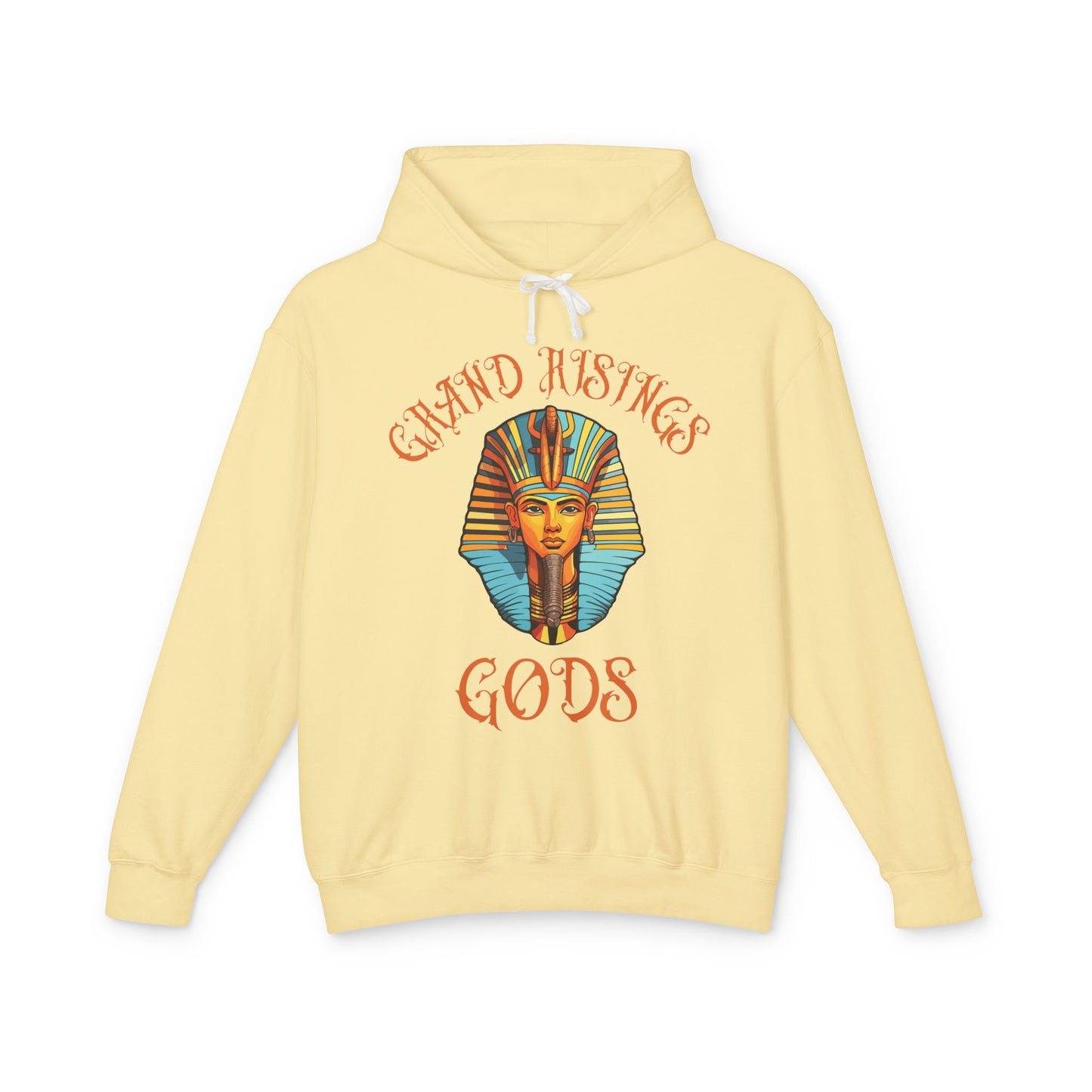 Grand Risings Gods Unisex Lightweight Hooded Sweatshirt - Spiritual & Stylish Hoodie for Everyday Wear